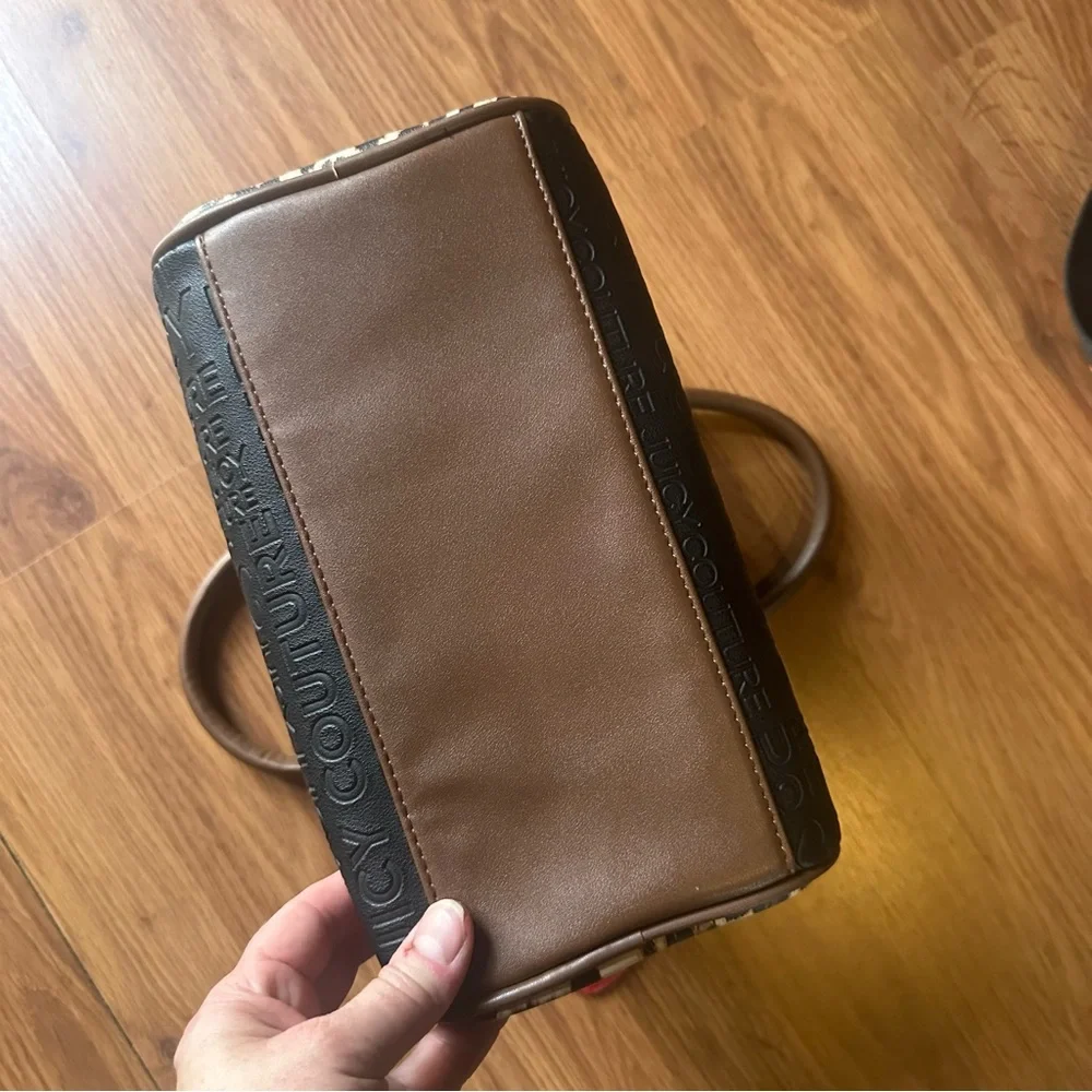 Women’s Juicy Couture‎ Black and Leopard Crossbody Satchel Purse Bag - Picture 13 of 13